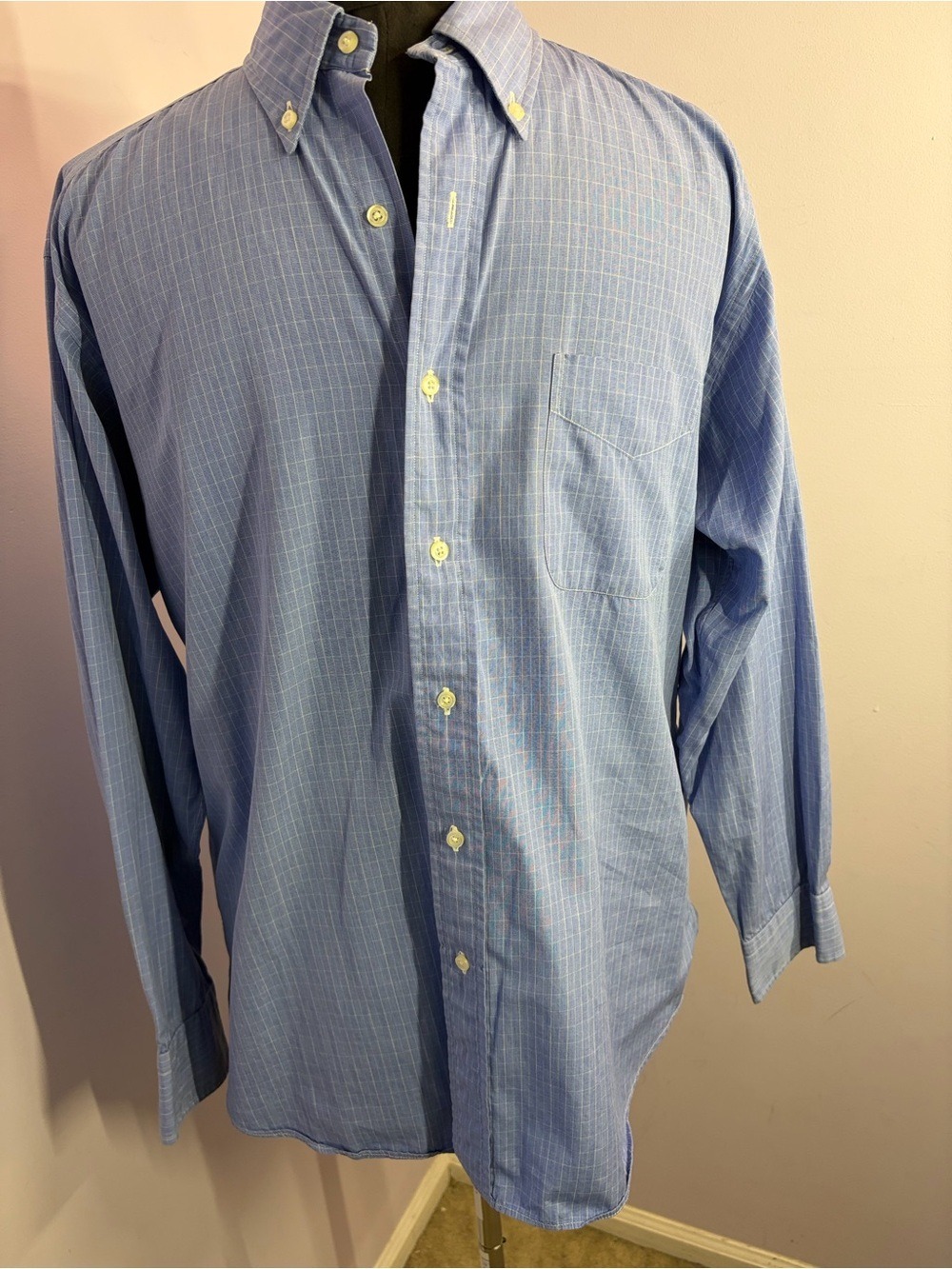 Gitman Brothers Cotton Shirt,Size 15.5,33